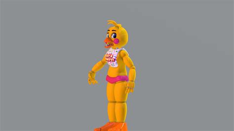 fixed hw toy chica  model   model master atradicalsockster  sketchfab