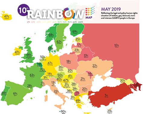 lgbt rights estonia ranks 21st on rainbow europe map