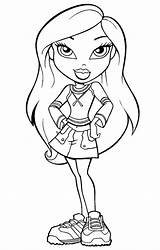 Bratz sketch template