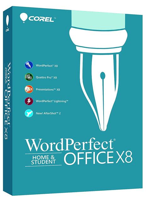 corel wordperfect office  home student edition software pc