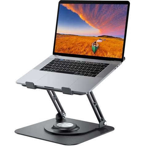 buy laptop stand  desk adjustable computer stand   rotating