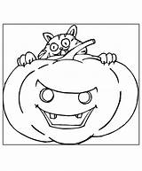 Dovleac Pisica Halloween Clopotel sketch template