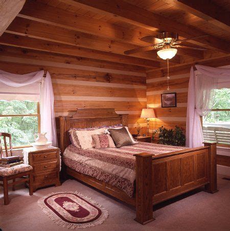 chinked square log cabin log home bedroom log homes log cabin living