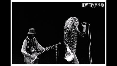 led zeppelin live in new york ny sept 19 1970 evening show youtube
