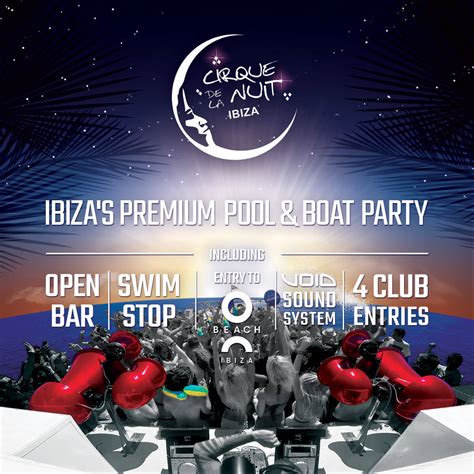 The Cdln Ibiza Experience Premium Beach Pool And Boat Party