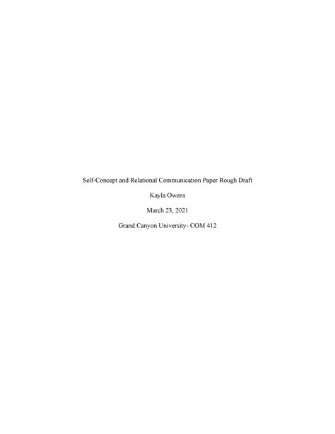 concept final  concept  relational communication paper