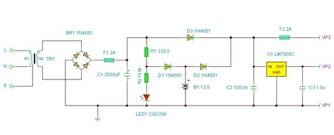 basic ups circuit    dc schematic design
