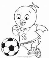 Backyardigans Coloring Pages Pablo Soccer Playing Printable Backyardigan Kids Size Xcolorings 40k 600px 705px Resolution Info Type  Jpeg sketch template