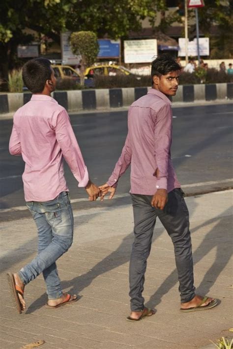 Photographer Captures Why Indian Men Hold Hands With Each Other