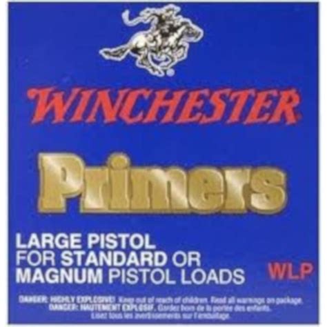 bullseye north winchester wlp large pistol primers   primers