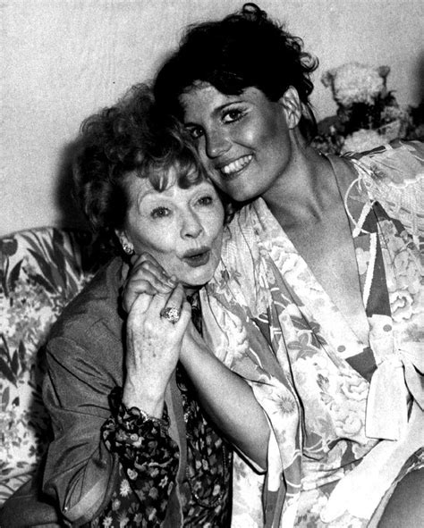 Lucille Ball And Her Daughter Lucie Arnaz Lucille Ball Lucie Arnaz