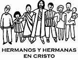 Kasihnya Cristo Bertemu Hijos Sermons4kids Hermanas Hn sketch template