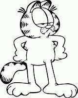 Garfield Lasagna Threatening sketch template
