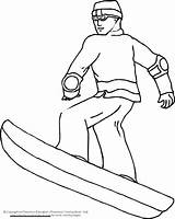 Snowboarding Snowboard Coloringpages sketch template