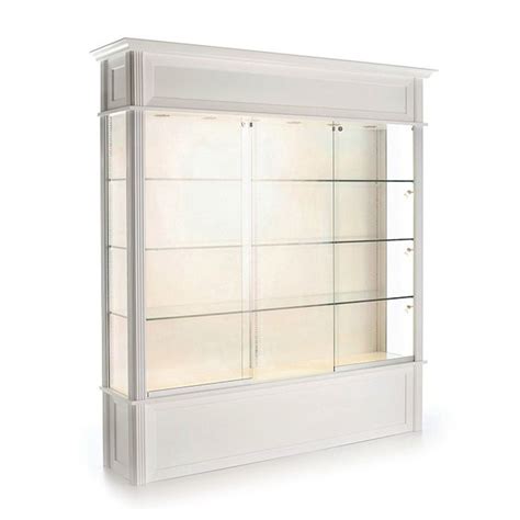large traditional trophy case subastral