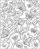 Coloring Pages Butterfly Haven Designs Creative Mandala Dover Publications Butterflies Adult Book Printable Clipart Beautiful Books Welcome Heaven Clip Flowers sketch template