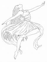 Coloring Ballerina Pages Barbie Lineart Colouring Kids Printable Ballet Color Adult Princess Print Popular Girl Dancing Deviantart Collection Library Clipart sketch template