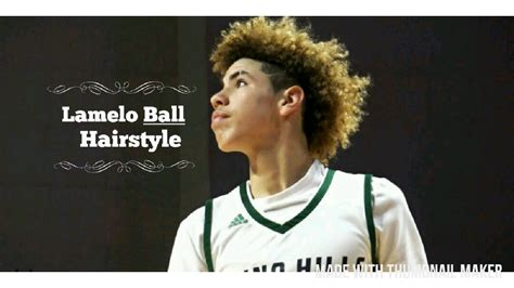 lamelo ball hairstyle tutorial youtube