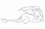 Toothless Cute Coloring Pages Dragon Categories Train sketch template