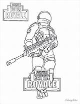 Fortnite Coloring Pages Drift Royale Battle Raven King Ice Gun Skins Carbide Bomber Brite Night Printable Characters Popular Nerf Colouring sketch template