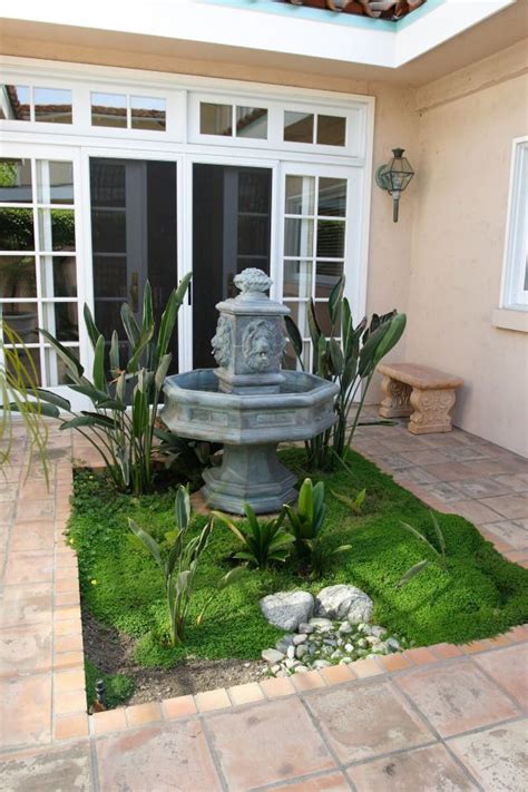 courtyard water feature water features courtyard house outdoor living