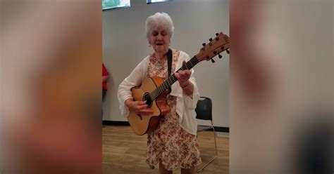 90 year old granny s fall to pieces parody about aging patsy cline