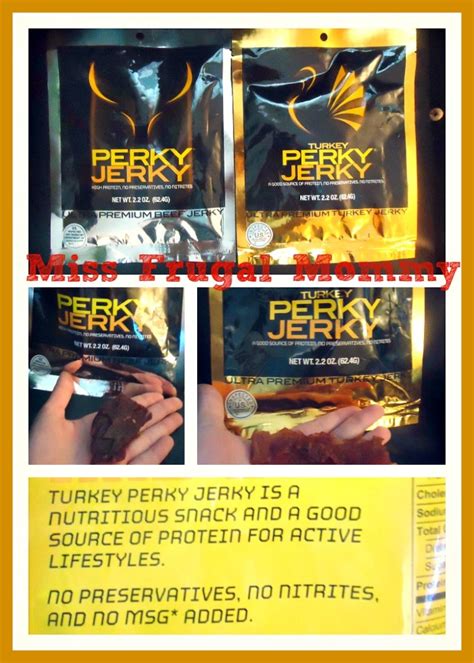 Perky Jerky The Action Packed Snack Review – Miss Frugal Mommy