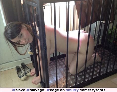 Slave Slavegirl Cage Caged Submissive Submissivegirl