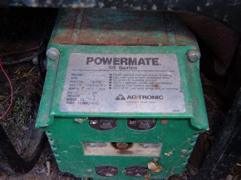 coleman powermate  series receptable amps power equipment forum