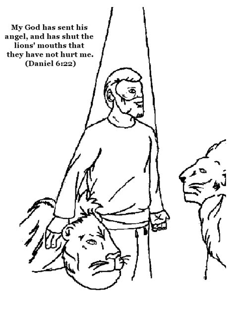 loudlyeccentric  daniel   lions den coloring pages