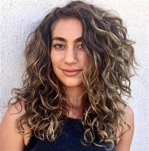 layered haircut for long curly hair long layered curly hair colored