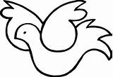 Dove Coloring Pages Outline Peace Choose Rocks sketch template