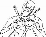 Deadpool Coloring Pages Adults Printable Getcolorings Pa sketch template