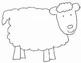 Printable Craft Agneau Lambs Colouring Lamb Baa Kids Ovelhinhas Imagens Bhs4 Coloriages sketch template
