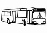 Autobus Buses Autobusy Busse Colorare Dibujos Kolorowanki Drucken Transportes Malvorlagen sketch template