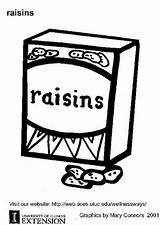 Raisins Coloring Printable Pages Large Edupics sketch template
