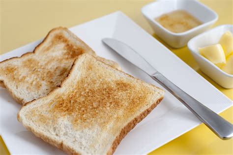 white toast  stock image