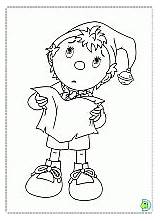 Coloring Noddy Dinokids Pages sketch template