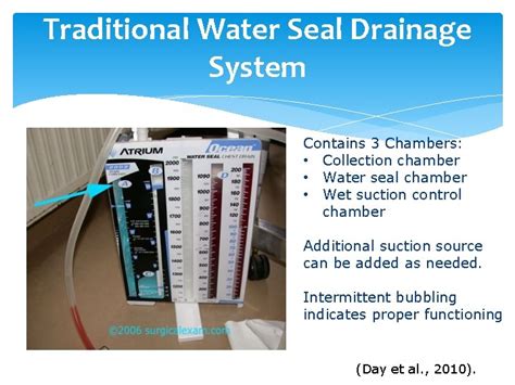 chest trauma chest tubes underwater seal drainage