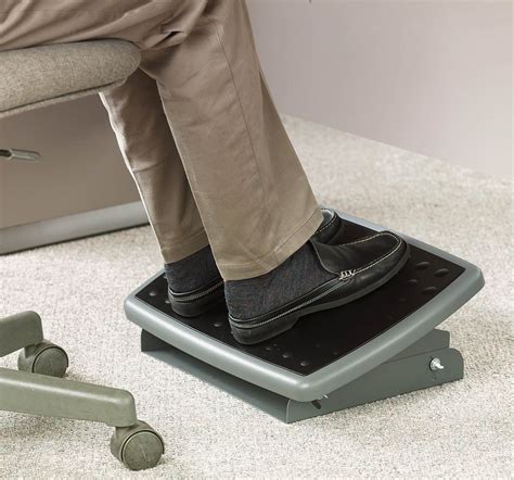 amazoncom  adjustable foot rest   wide  skid platform fr footrests