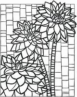 Mosaic Coloring Pages Patterns Drawing Animal Printable Colouring Adult Sheets Color Books Pattern Dover Adults Drawings Getcolorings Book Malvorlagen Print sketch template