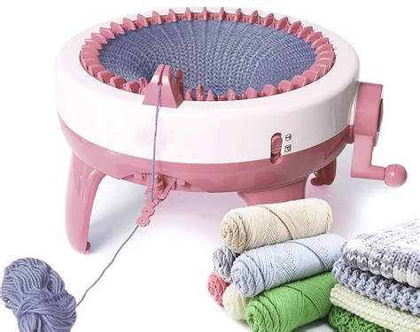amazoncom knitting machine  needles smart weaving loom
