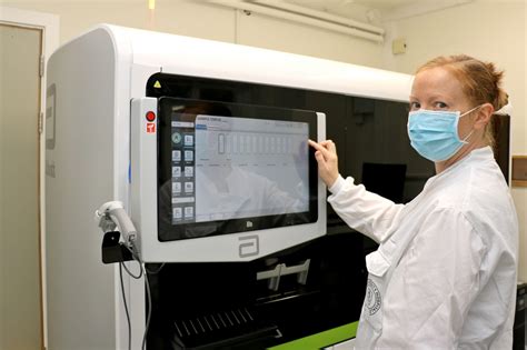 covid  laboratory testing equipment  galway university