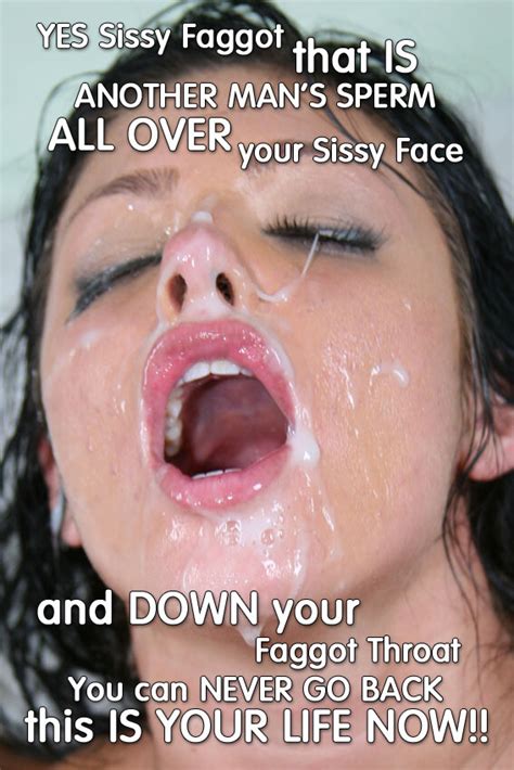 Your Cum Covered Life Sissy Caption Constantlytoomuch