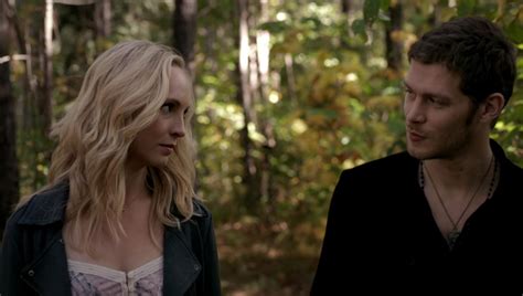 image caroline and klaus walking 5x11 the vampire diaries wiki episode guide cast