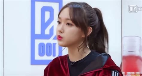 wjsn s chengxiao criticizes trainee who sleeps in her