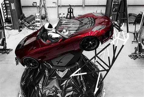 Ganz Schön Heavy Elon Musk Schießt Einen Tesla Mit Neuer Super Rakete