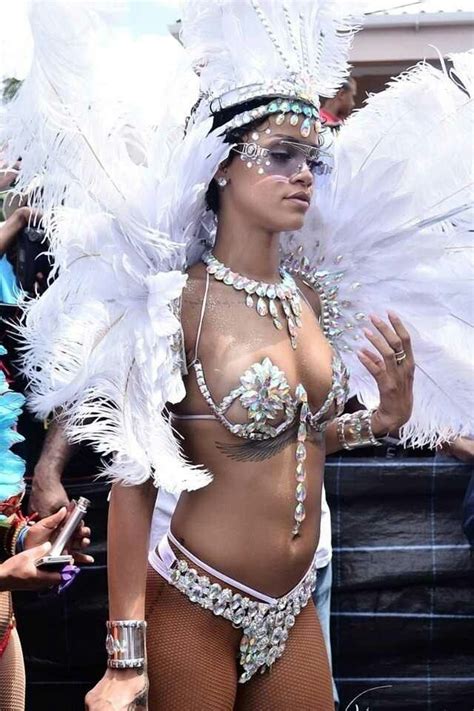 rhianna partying at crop over festival in barbados celebs pinterest festivals and barbados