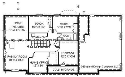 luxury simple ranch house plans  basement  home plans design