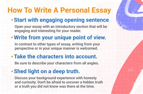 write  personal essay instructions outline essaypro